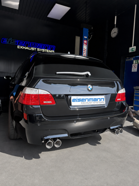 Endschalldämpfer mit Klappensteuerung für BMW M 5er Touring