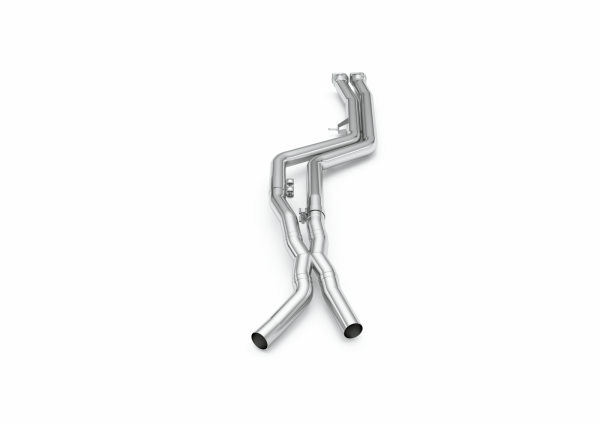 Non-Resonated Center Pipe with X-Pipe for BMW M 2 Series Coupe